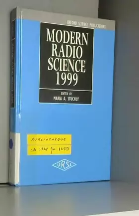 Couverture du produit · Modern Radio Science 1999