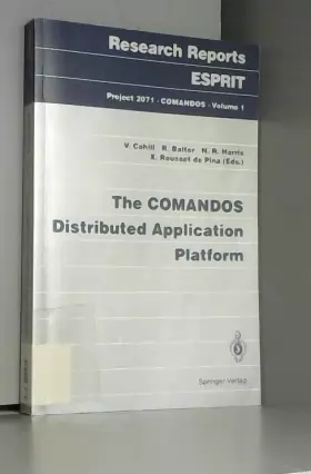 Couverture du produit · The Comandos Distributed Application Platform