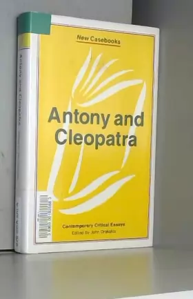 Couverture du produit · Antony and Cleopatra
