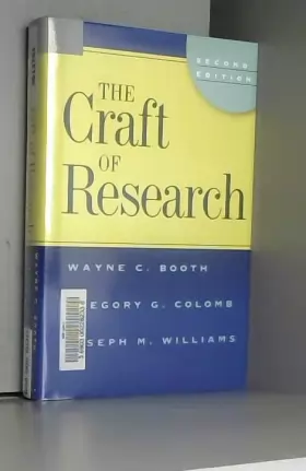 Couverture du produit · The Craft of Research