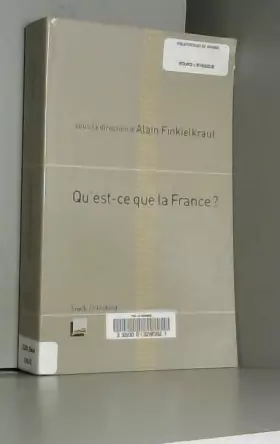 Couverture du produit · Qu'est-ce que la France ?