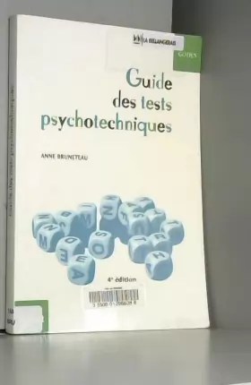 Couverture du produit · Guide des tests psychotechniques