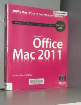 Couverture du produit · Office Mac 2011