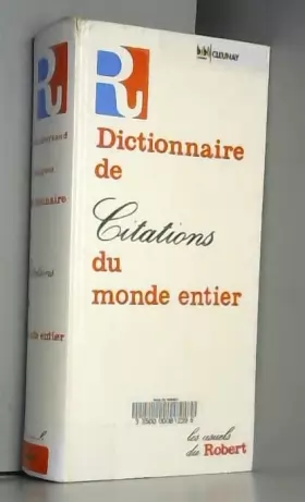 Couverture du produit · Dictionnaire des Citations du Monde Entier