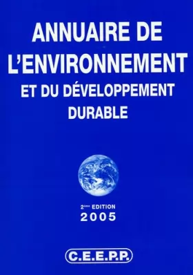 Couverture du produit · Annuaire de l'environnement et du développement durable 2005