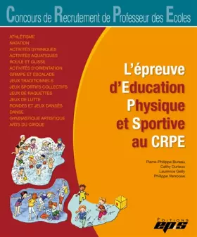 Couverture du produit · L'épreuve d'éducation physique et sportive au CRPE