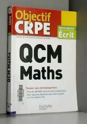 Couverture du produit · QCM CRPE : Maths