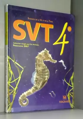 Couverture du produit · SVT 4e : Programme 2007