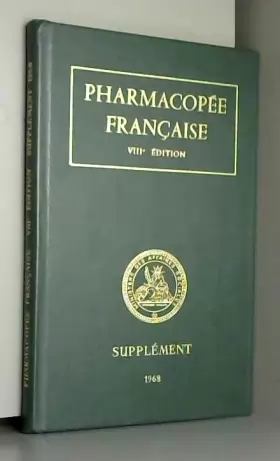 Couverture du produit · PHARMACOPEE FRANCAISE - SUPPLEMENT A LA VIIIE EDITION.