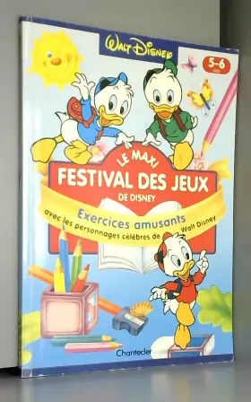 Couverture du produit · Disney livre jeux 4. Le maxi festival des jeux (5-6 a.)