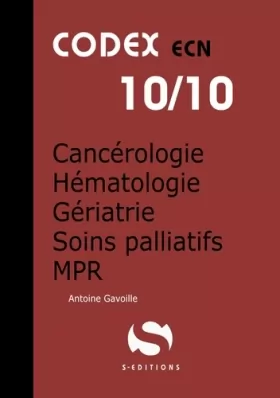 Couverture du produit · 10 - Cancérologie-Hématologie-Gériatrie-Soins palliatifs et douleur