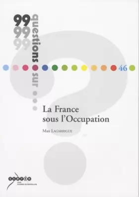 Couverture du produit · La France sous l'occupation