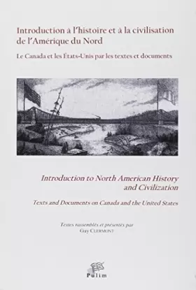 Couverture du produit · Introduction à l'histoire et à la civilisation de l'Amérique du Nord