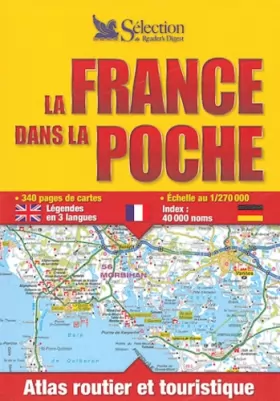 Couverture du produit · La France dans la poche : Atlas routier et touristique
