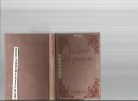 Couverture du produit · Le livre des prénoms (couverture tissu velours) - Collection Les petits livres précieux - éditions Jean Claude lattès 1985