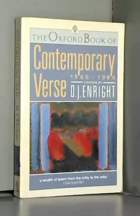 Couverture du produit · The Oxford Book of Contemporary Verse, 1945-1980