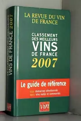 Couverture du produit · Classement des meilleurs vins de France
