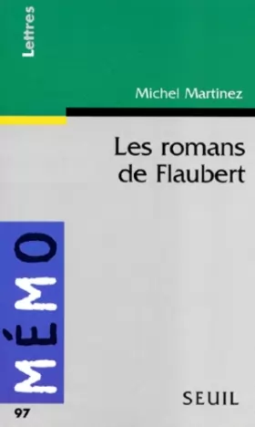 Couverture du produit · Les Romans de Flaubert