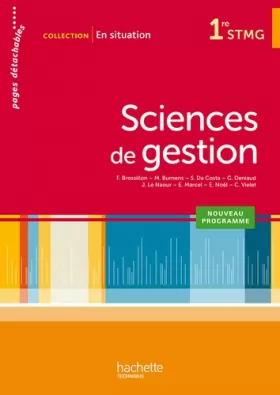 Couverture du produit · En situation Sciences de gestion 1re STMG - Livre élève - Ed. 2012