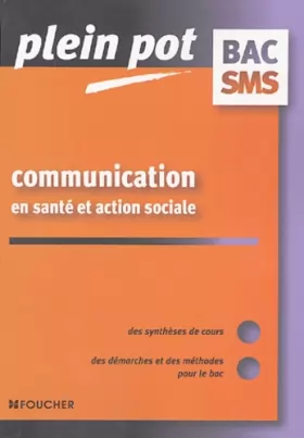 Couverture du produit · Communication: en santé et action sociale