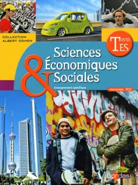 Couverture du produit · Sciences Économiques et Sociales Tle ES • Manuel de l'élève Spécifique Grand format