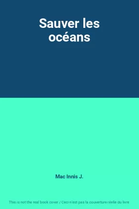 Couverture du produit · Sauver les océans