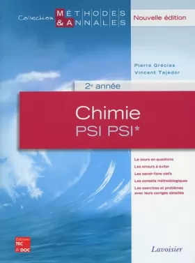 Couverture du produit · Chimie PSI PSI* 2e année