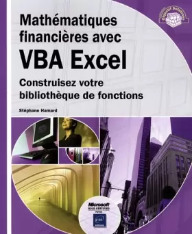 Couverture du produit · Mathématiques financières avec VBA Excel. Construisez votre bibliothèque de fonctions