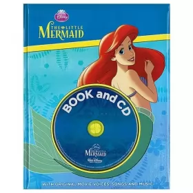 Couverture du produit · Disney The Little Mermaid Padded Storybook and Singalong CD