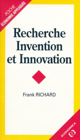 Couverture du produit · Recherche, invention et innovation