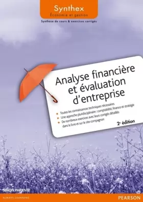 Couverture du produit · Analyse financière et évaluation d'entreprise