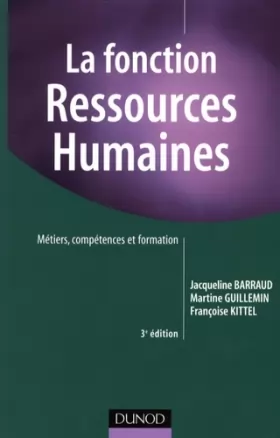 Couverture du produit · La fonction Ressources Humaines - 3ème édition - Métiers, compétences et formation