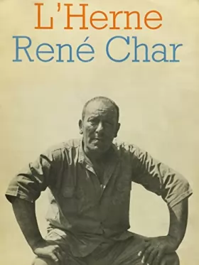 Couverture du produit · L'herne: Rene Char