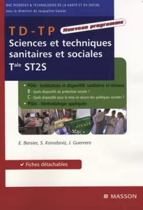 Couverture du produit · TD-TP Sciences et techniques sanitaires et sociales - Tale ST2S (2)