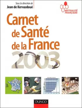 Couverture du produit · Carnet de santé de la France 2003