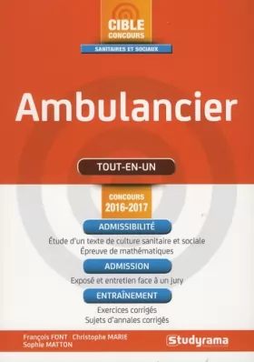 Couverture du produit · Ambulancier