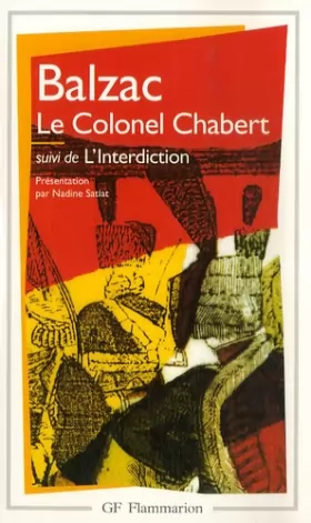 Couverture du produit · Le Colonel Chabert, suivi de "L'Interdiction"
