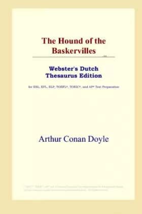 Couverture du produit · The Hound of the Baskervilles (Webster's Dutch Thesaurus Edition)