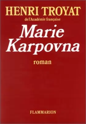 Couverture du produit · Marie Karpovna
