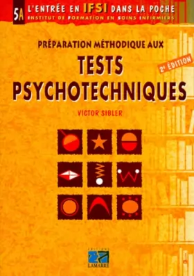 Couverture du produit · PREPARATION METHODIQUE AUX TESTS PSYCHOTECHNIQUES. : 2ème édition