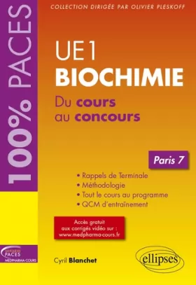 Couverture du produit · UE1 - Biochimie (Paris 7)