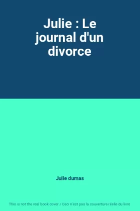 Couverture du produit · Julie : Le journal d'un divorce