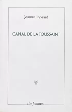 Couverture du produit · Canal de la Toussaint