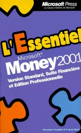 Couverture du produit · L'Essentiel Microsoft Money 2001