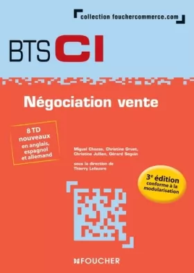 Couverture du produit · Négociation vente BTS 1re et 2e années - 3e édition