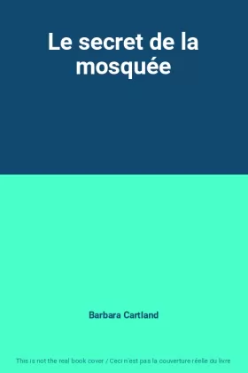 Couverture du produit · Le secret de la mosquée