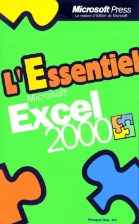 Couverture du produit · L'Essentiel Microsoft Excel 2000