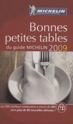 Couverture du produit · Bonnes petites tables du guide Michelin