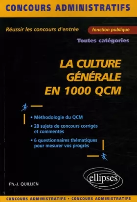 Couverture du produit · La culture générale en 1 000 QCM