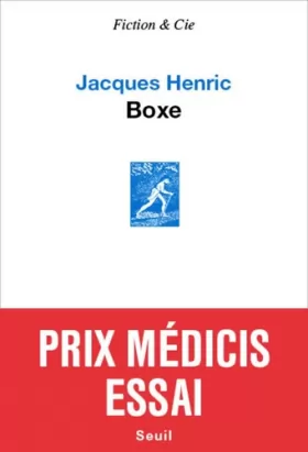 Couverture du produit · Boxe - Prix Medicis Essai 2016